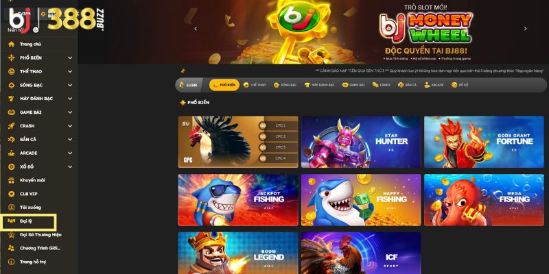 Hướng dẫn cách thức đăng ký đại lý BJ388
